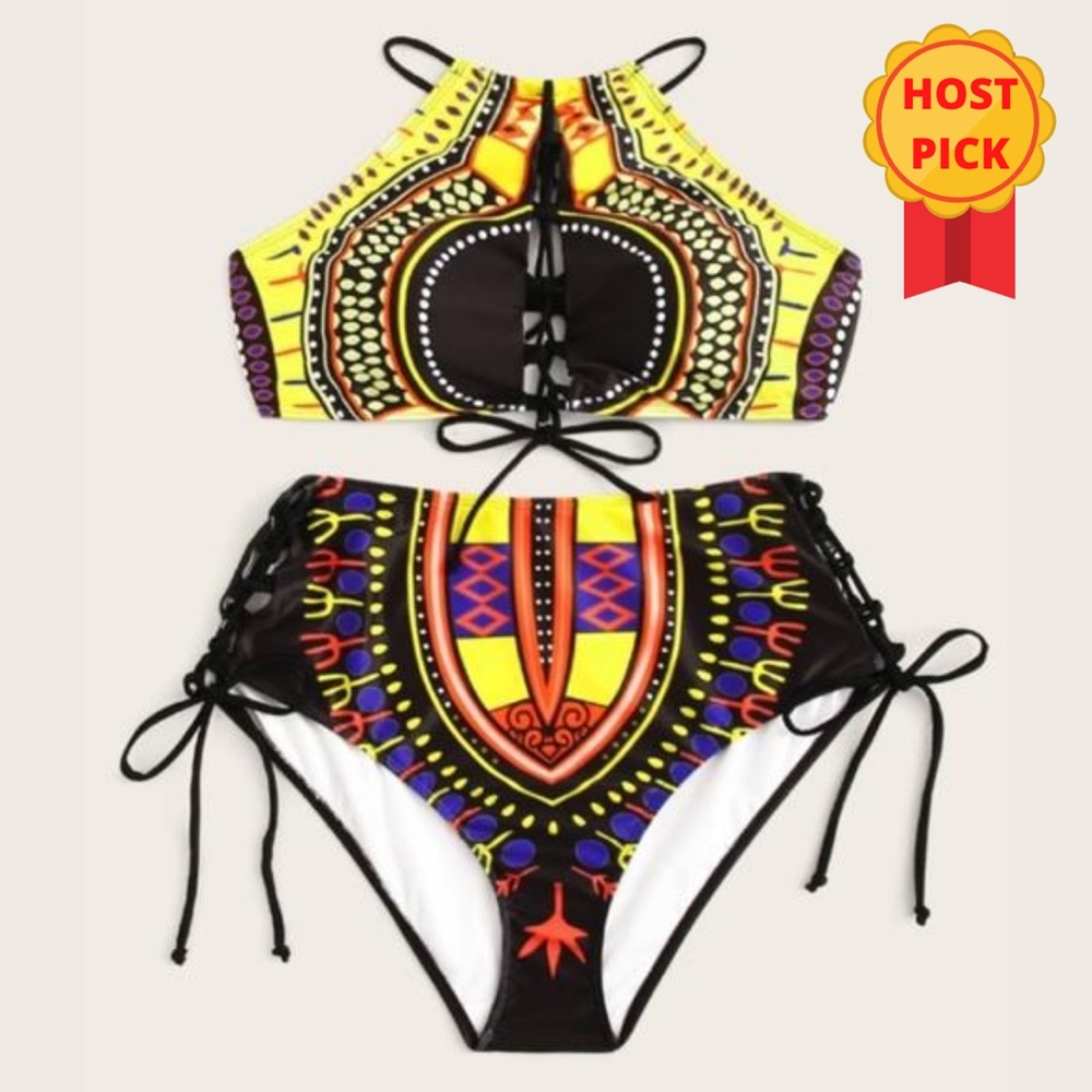 Neon Bikini  -Plus Size